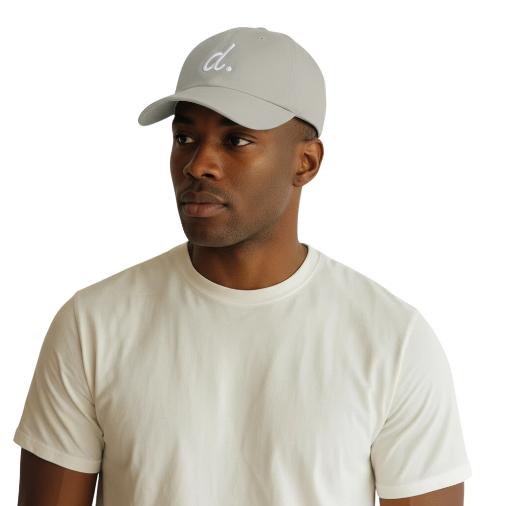 "d." Logo Hat